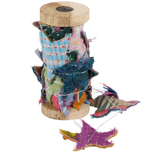 Kantha Star Bobbin Garland