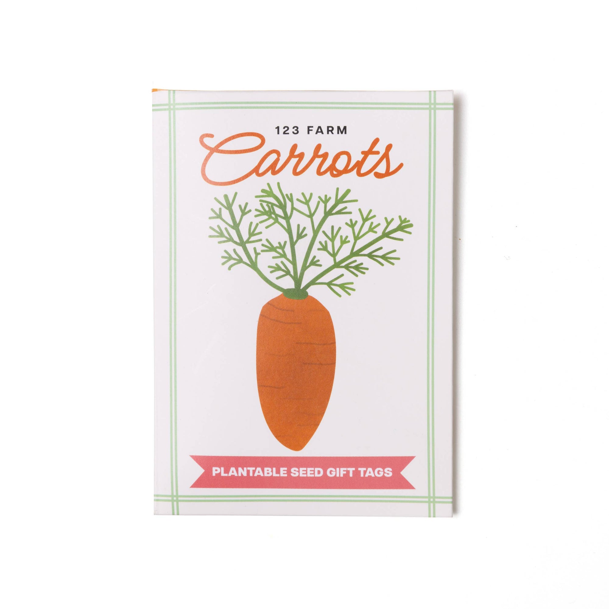 Carrots Plantable Seed Gift Tags