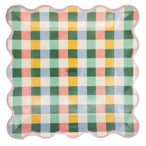 Hopscotch Gingham Plate