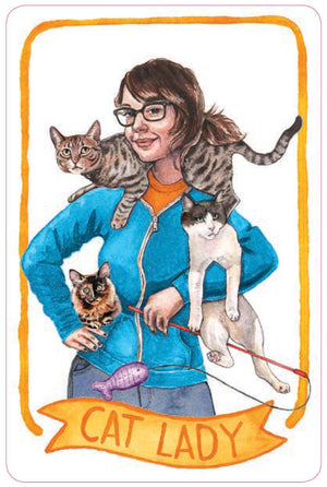 Cat Lady Old Maid
