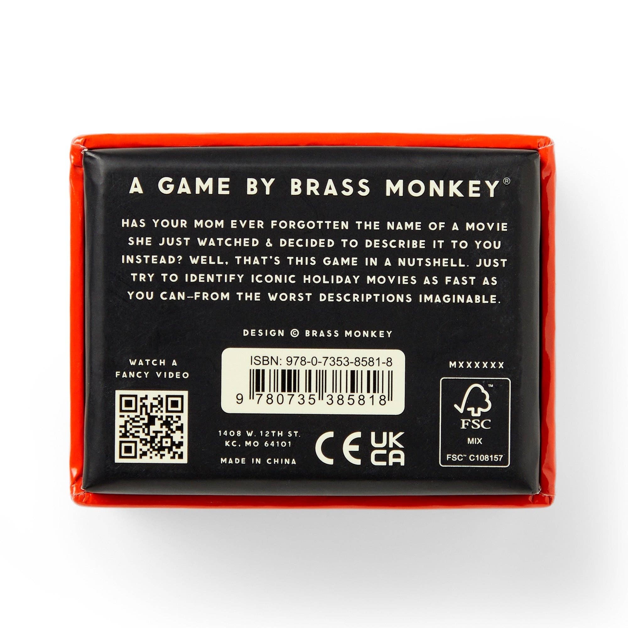 Brass Monkey Mini Poorly Explained Movies - Holiday Edition