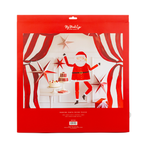 Hanging Santa Decoration (3.5 feet tall!)
