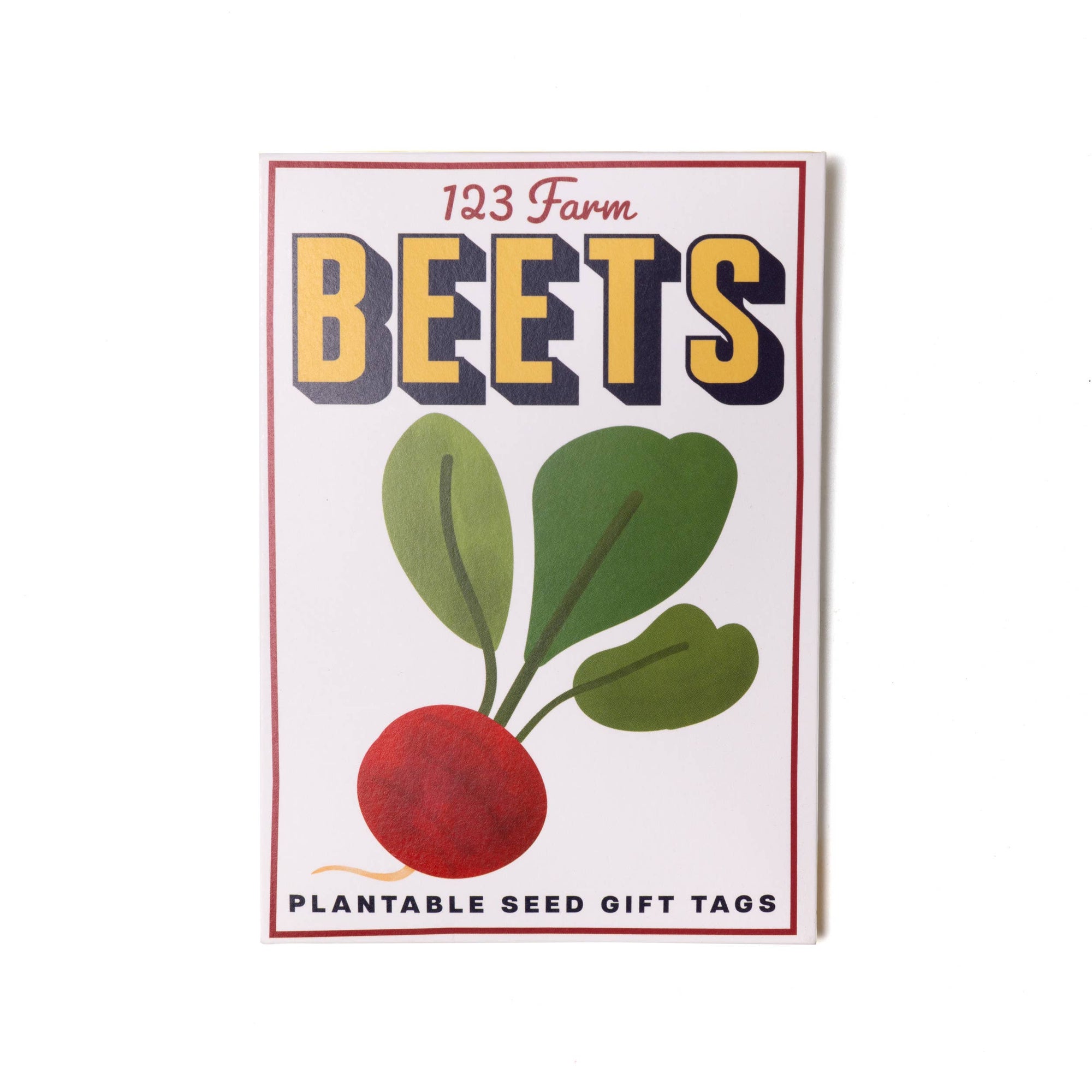 Beets Plantable Seed Gift Tags