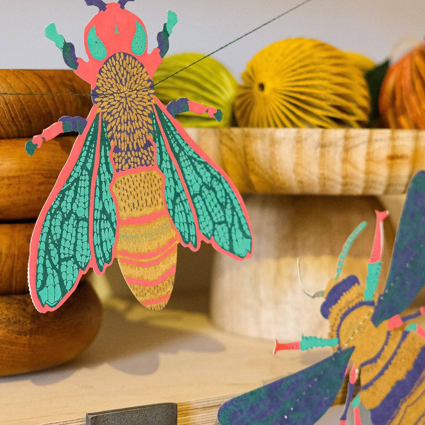 Insects Sewn Garland