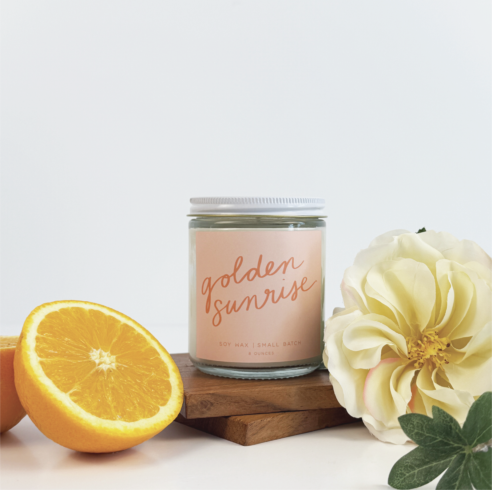 Golden Sunrise Soy Candle