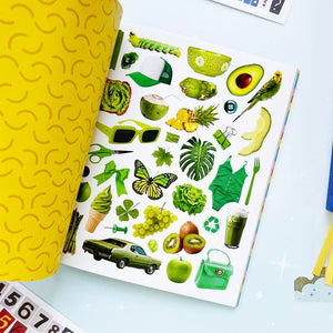 Sticker the Rainbow Book Vol 2: In Real Life