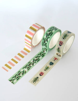 Entomologist Garden Washi Tape (set of 3)