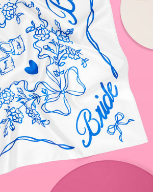 Bride Slik Hair Scarf
