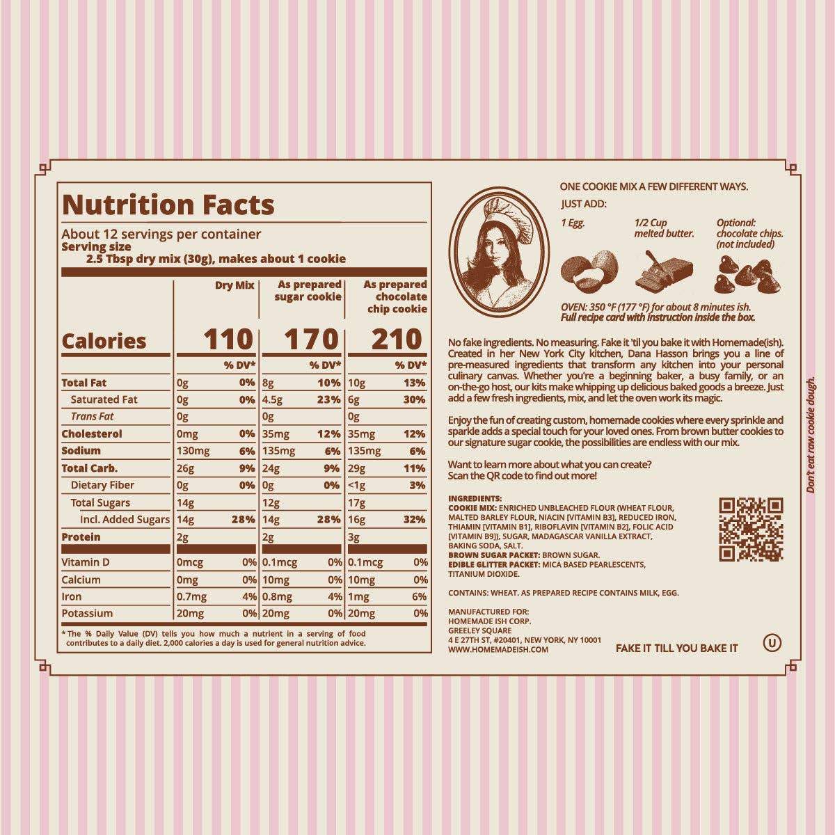 Homemade Ish Cookie Mix Starter Kit