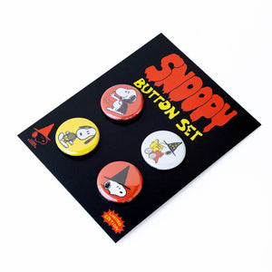 Snoopy Halloween Button Set