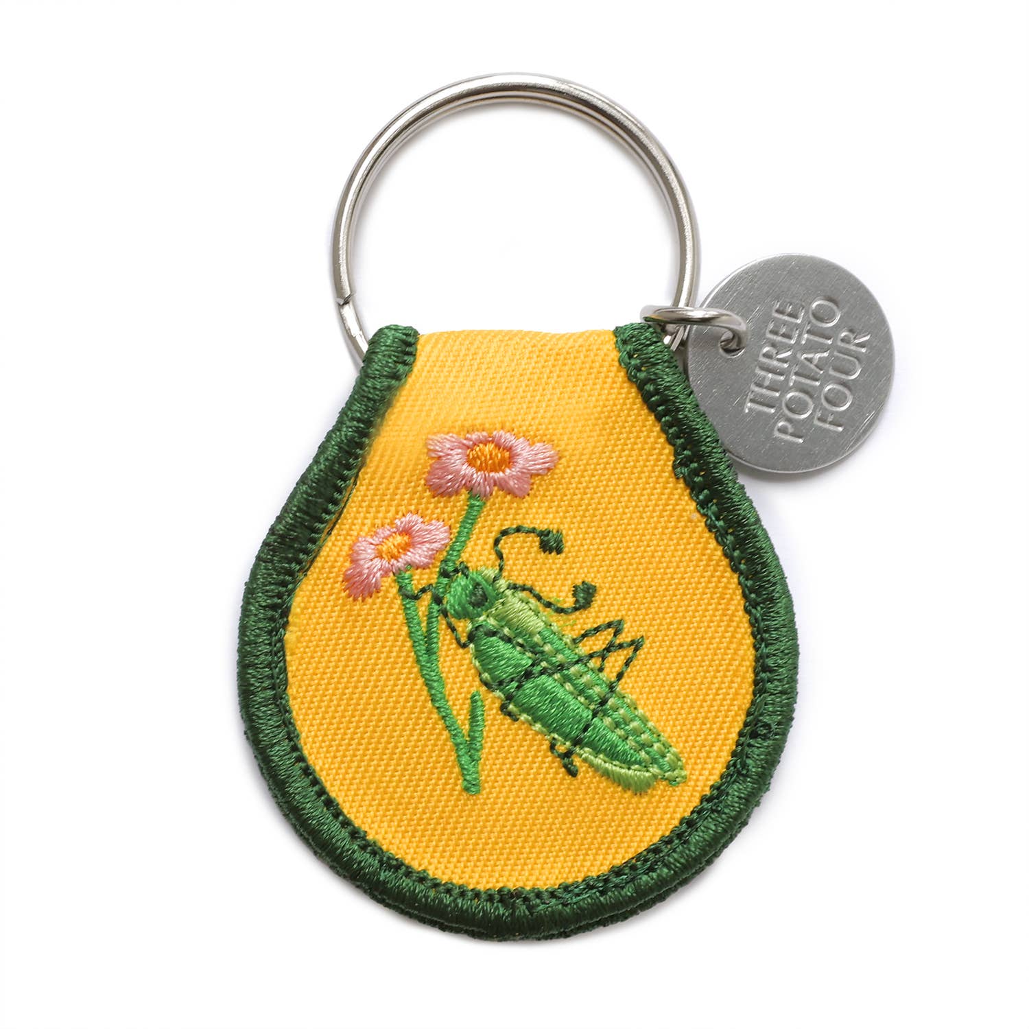 Grasshopper Patch Keychain