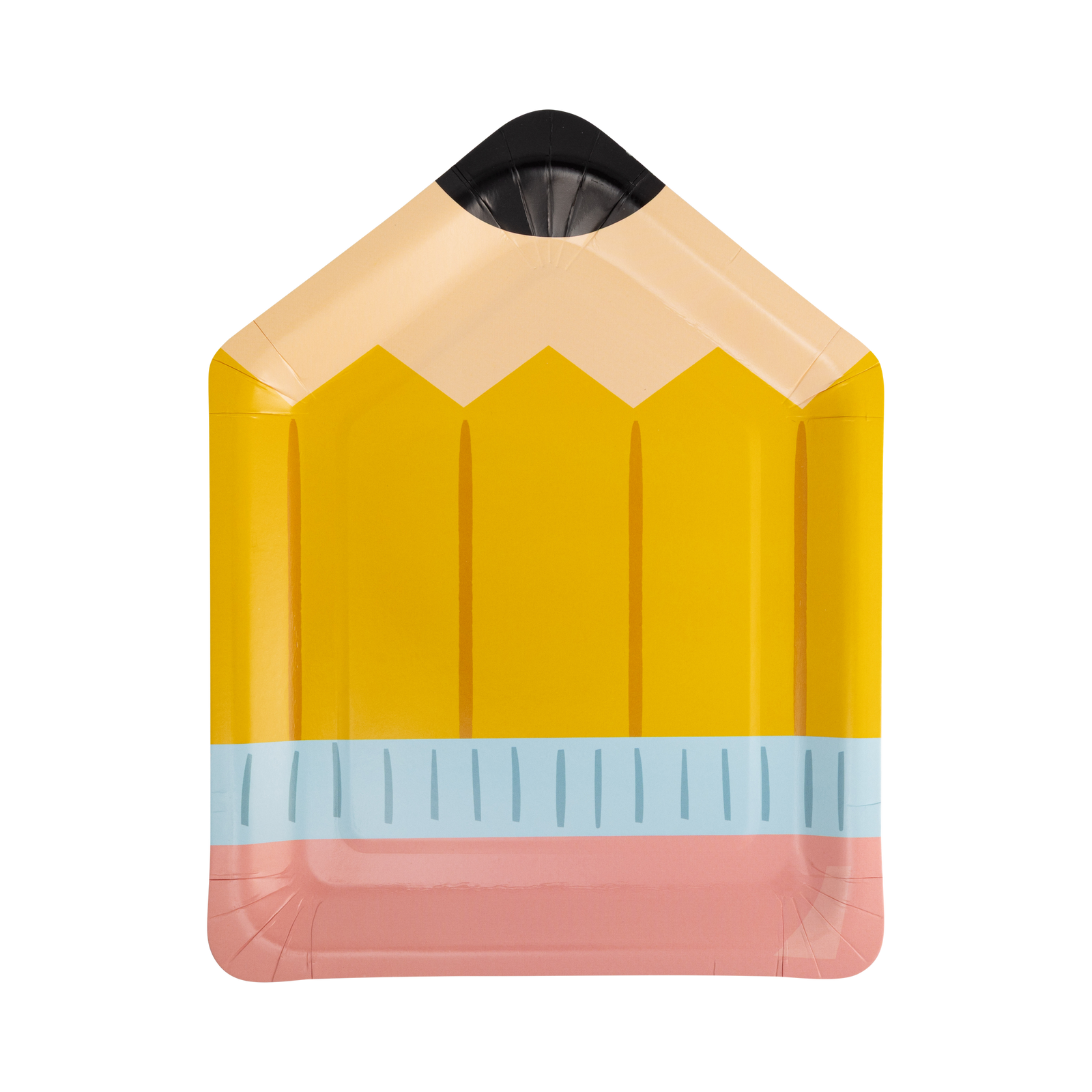 Pencil Stub Shaped Plate