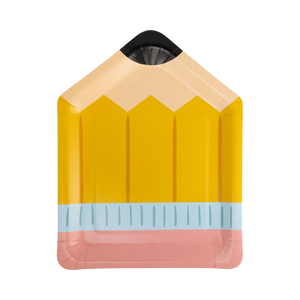 Pencil Stub Shaped Plate