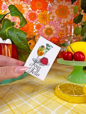 Jello Cookbook Matches