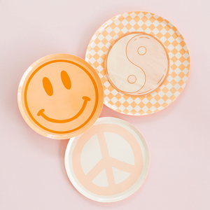 Smiley Dessert Plates