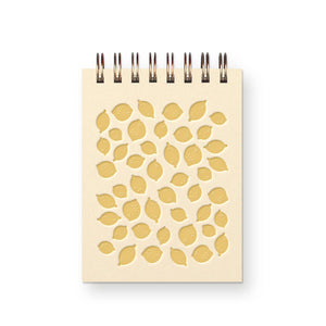 Lemon Pattern Mini Jotter Notebook