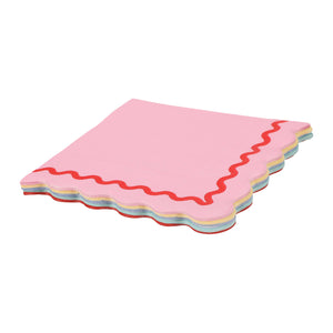 Rainbow Ric Rac Assorted Lunch Napkin