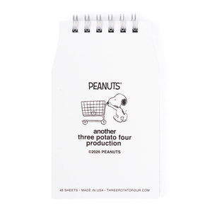 3P4 x Peanuts® Grocery - Snoopy Orange Juice Mini Notebook