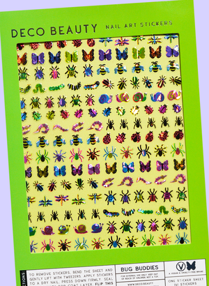 Bug Buddies Nail Art Stickers