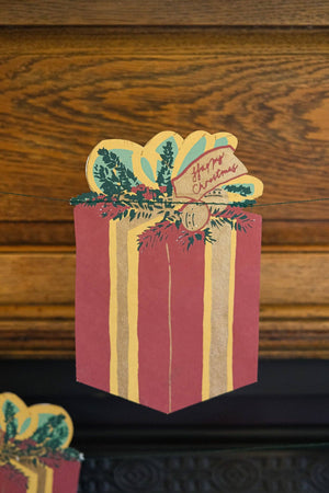 Festive Christmas Sewn Garland