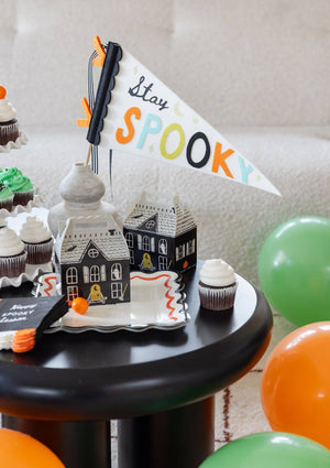 Haunted House Gable Treat Boxes (set of 6!)
