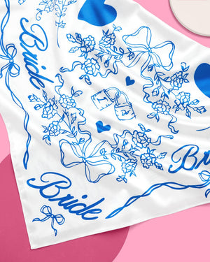 Bride Slik Hair Scarf