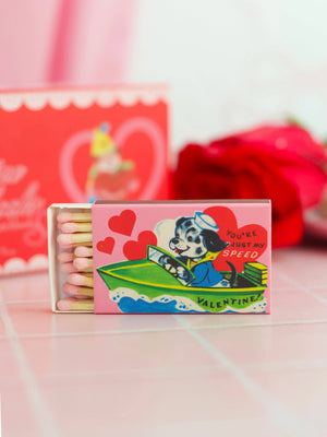 Vintage Valentine's Day Matchbook Box Set