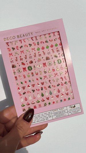 Santa Baby Nail Art Stickers