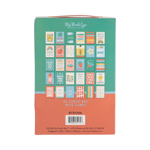 Back to School Lunchbox Notes