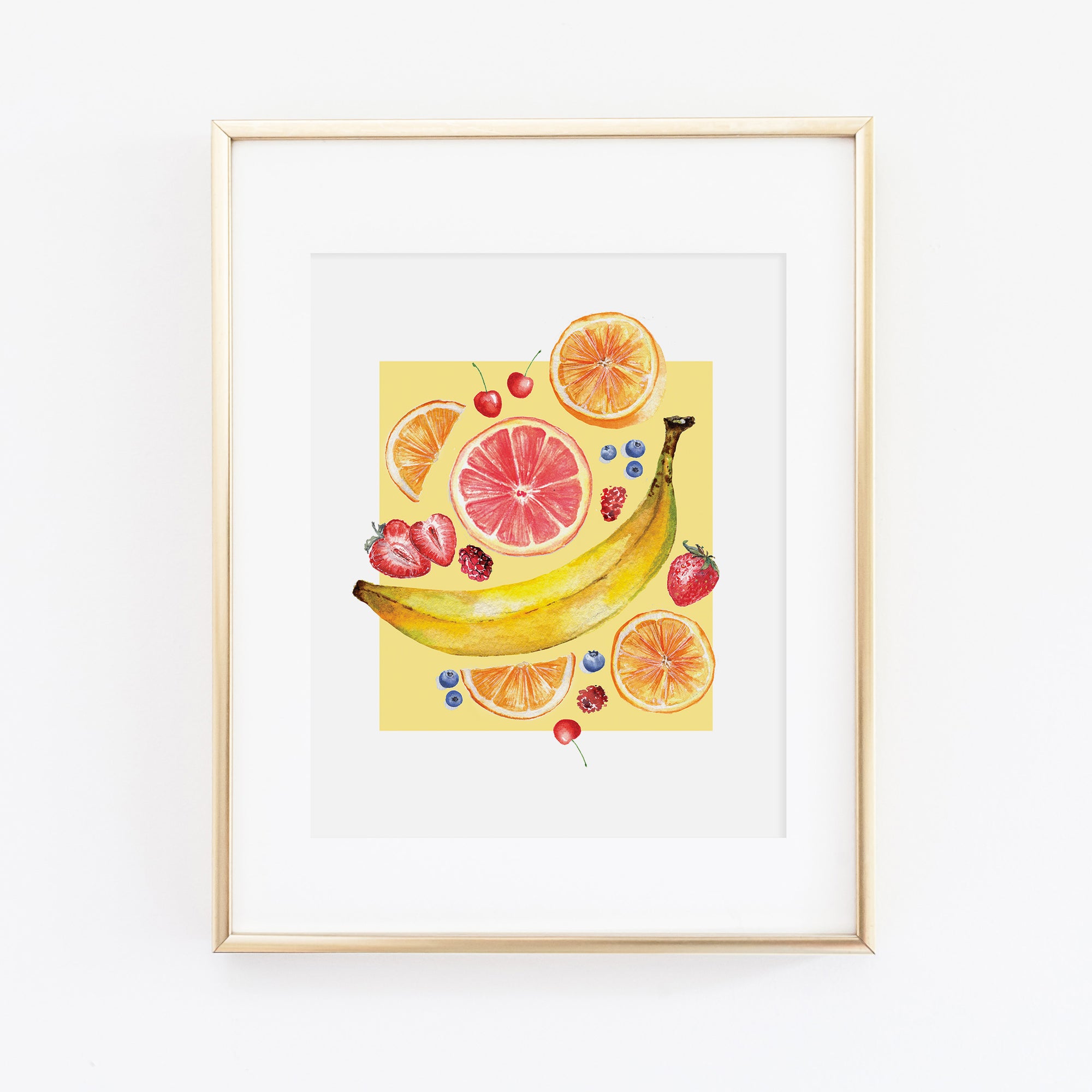 Fruit Salad Art Print