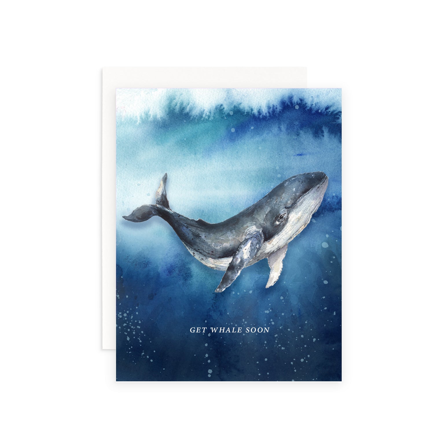 Get Whale Soon Greeting Card