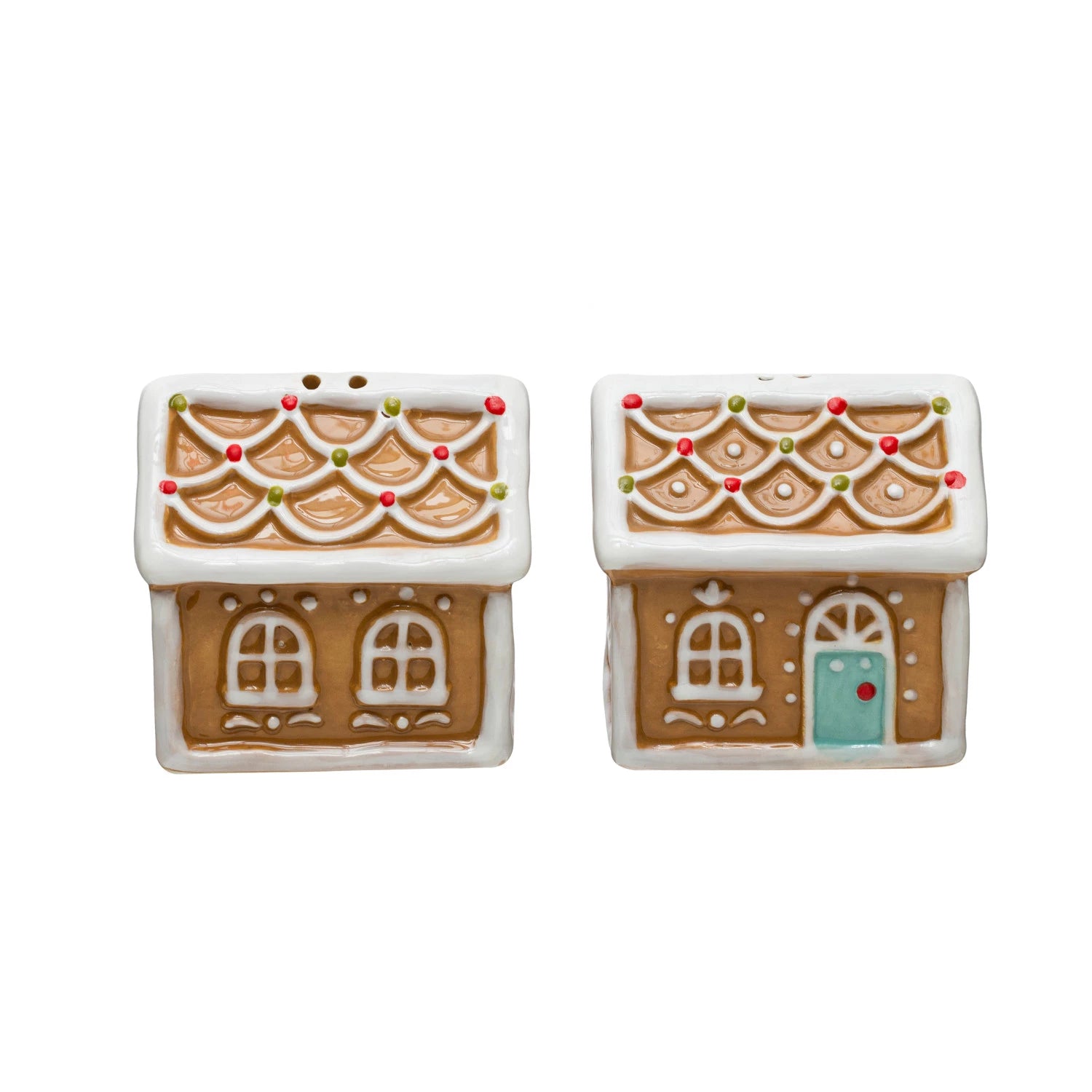 Gingerbread House Salt and Pepper Shakers