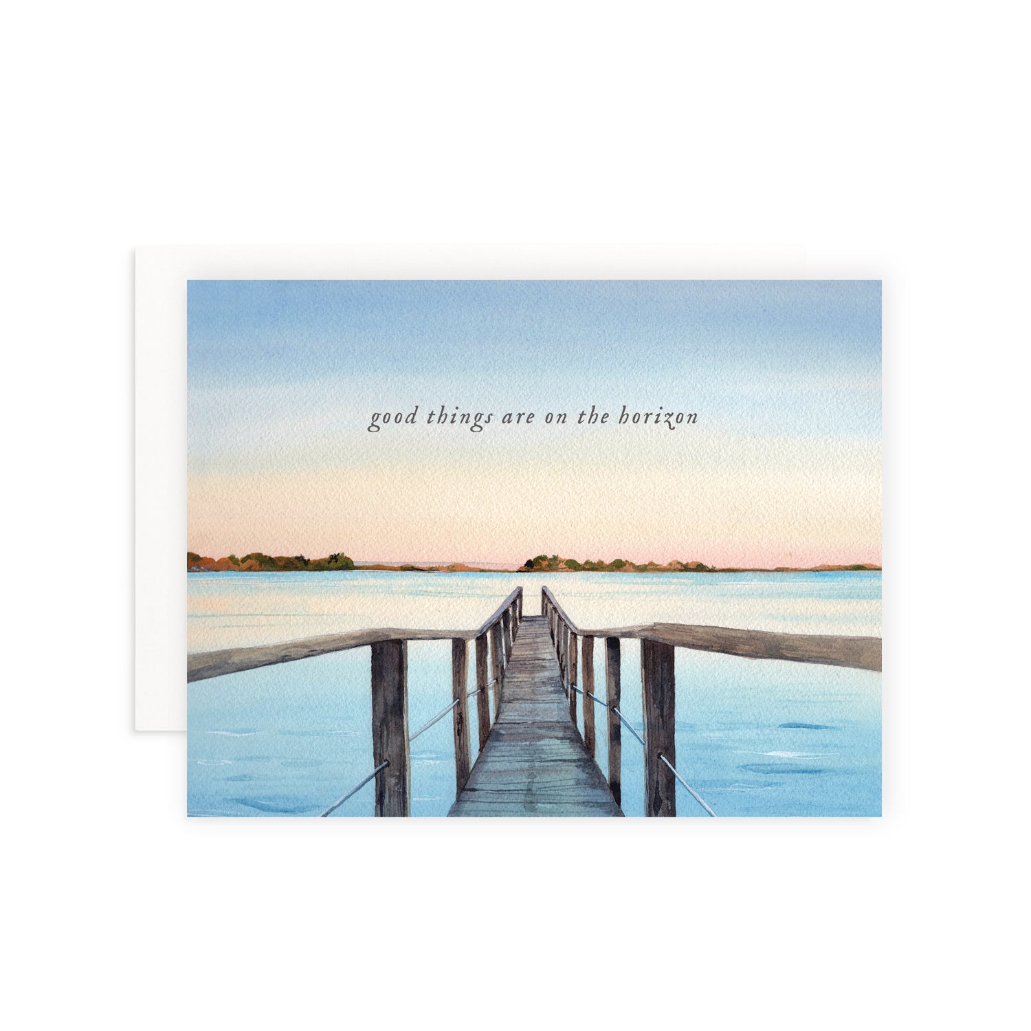 Good Things are on the Horizon Greeting Card