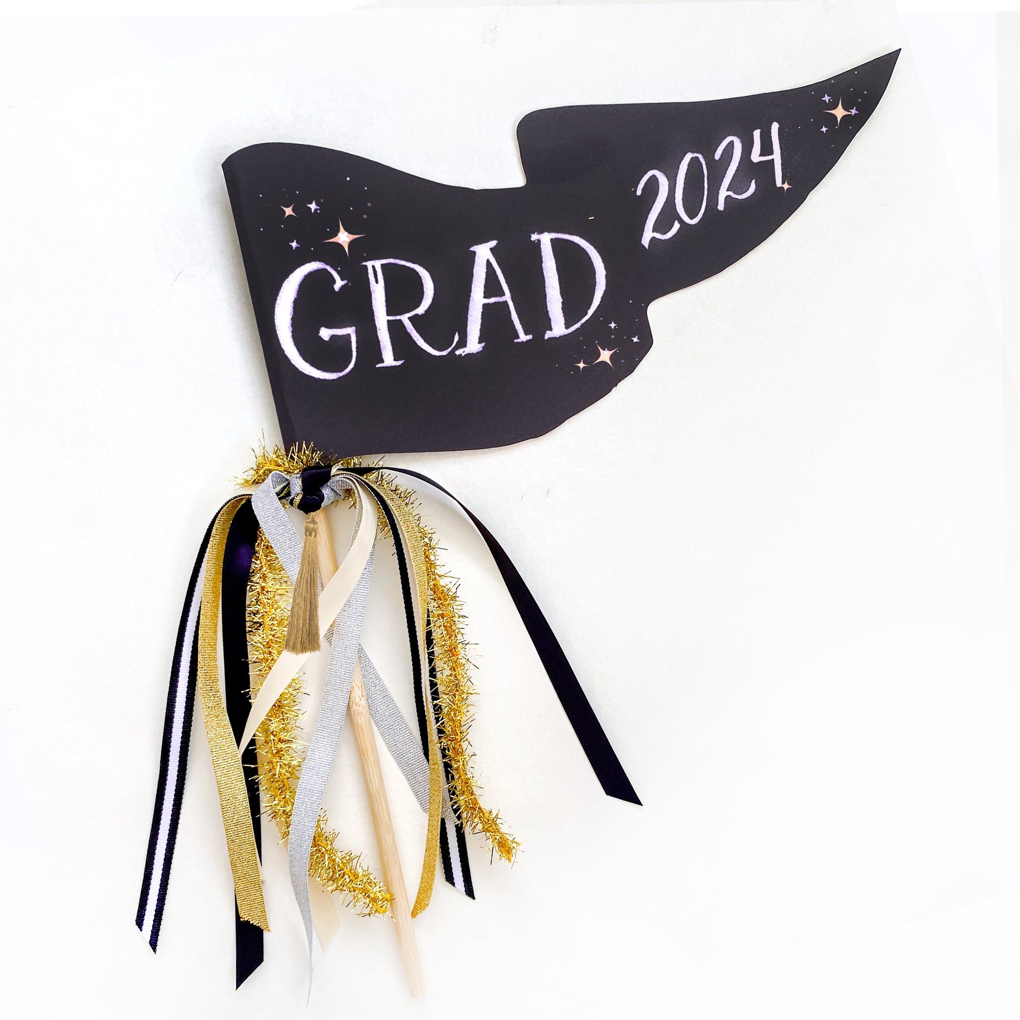 Grad 2024 Graduation Party Pennant