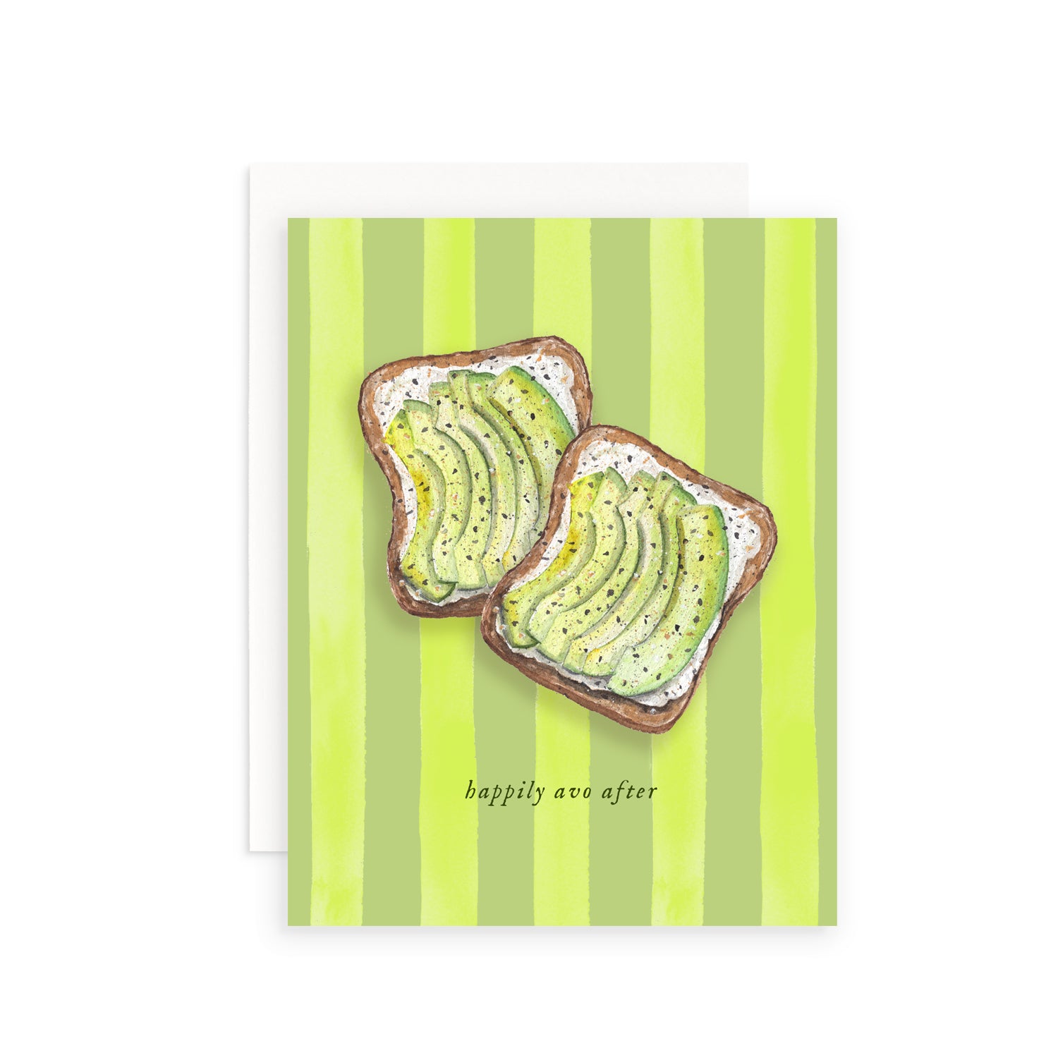 Happily Avo After Greeting Card