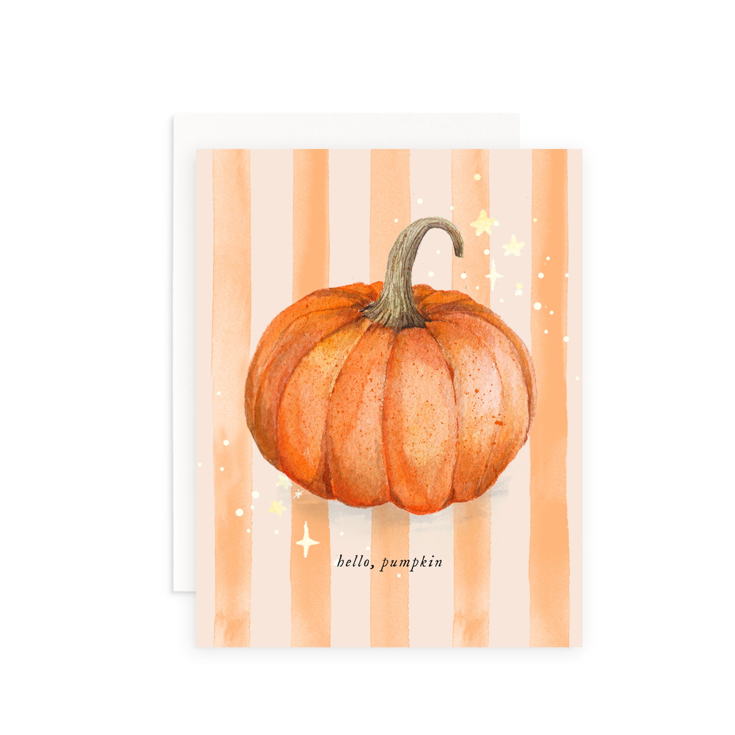 Hello Pumpkin Greeting Card