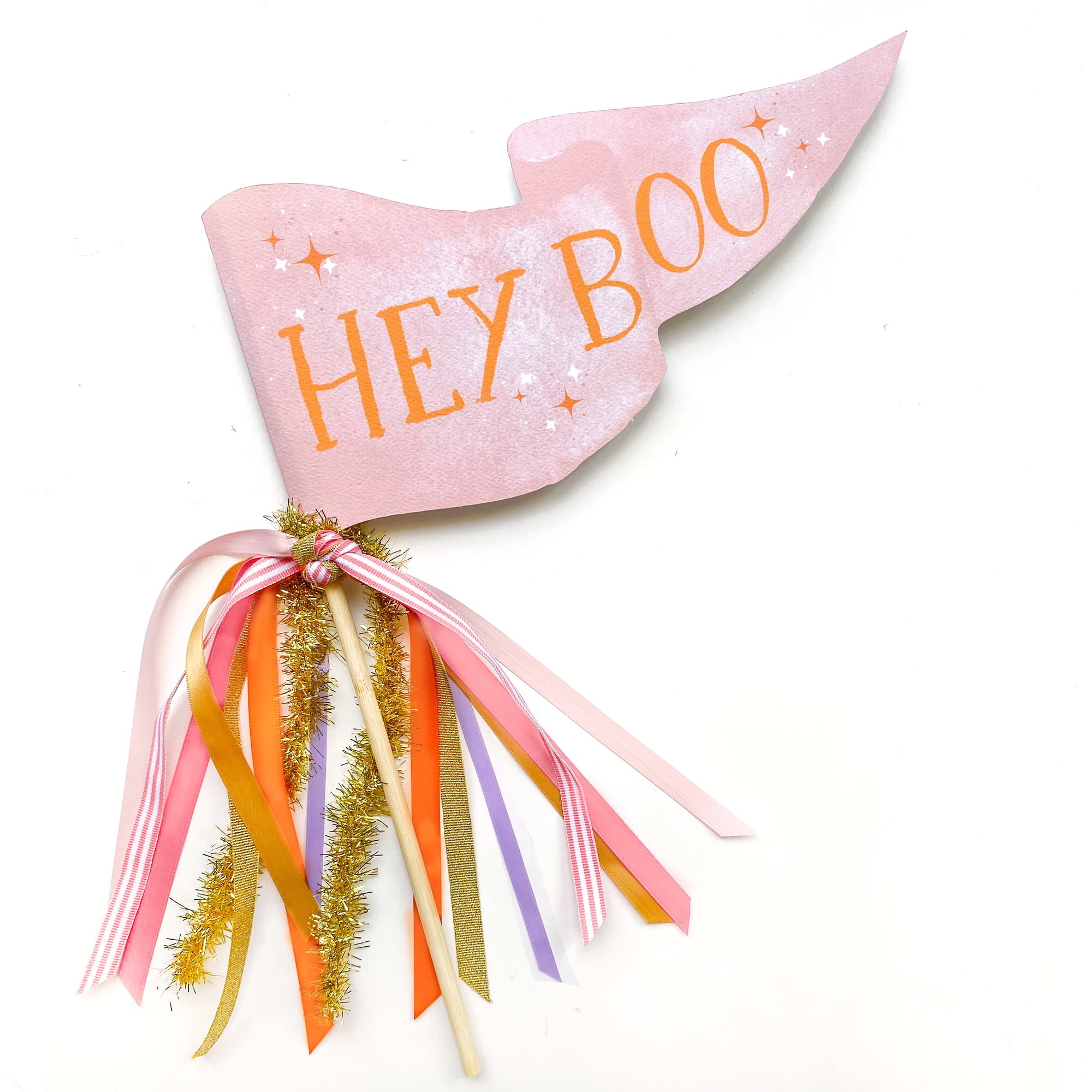 Hey Boo Party Pennant