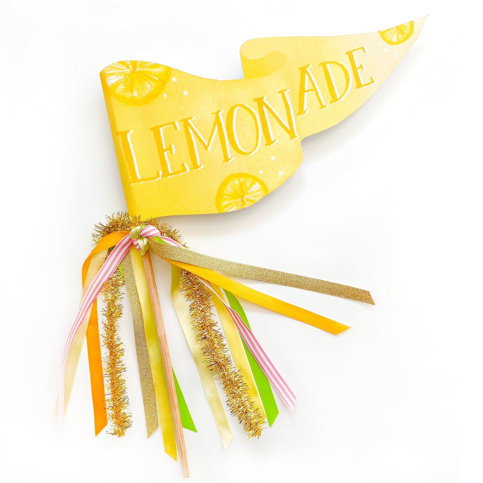 Lemonade Party Pennant