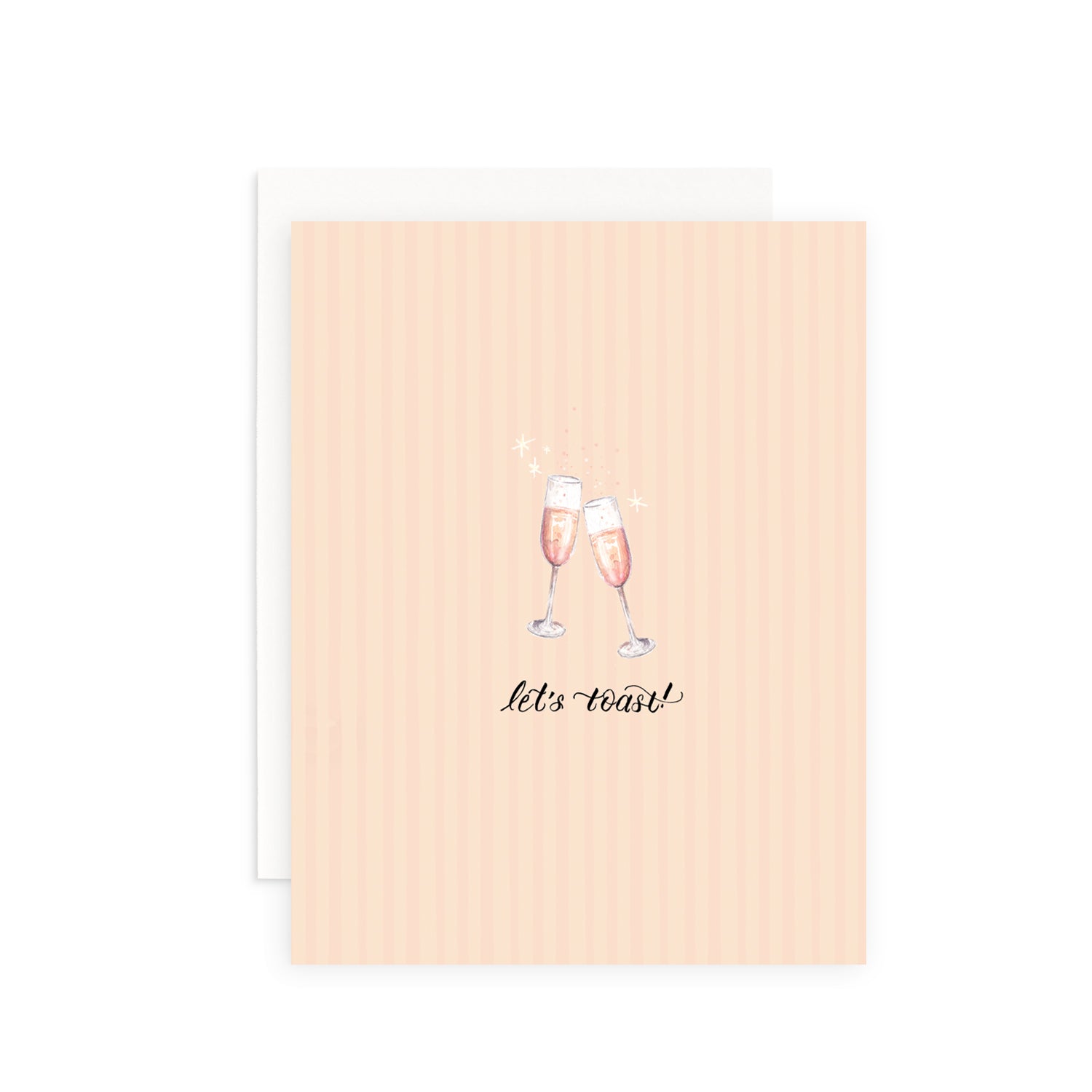 Let's Toast Greeting Card