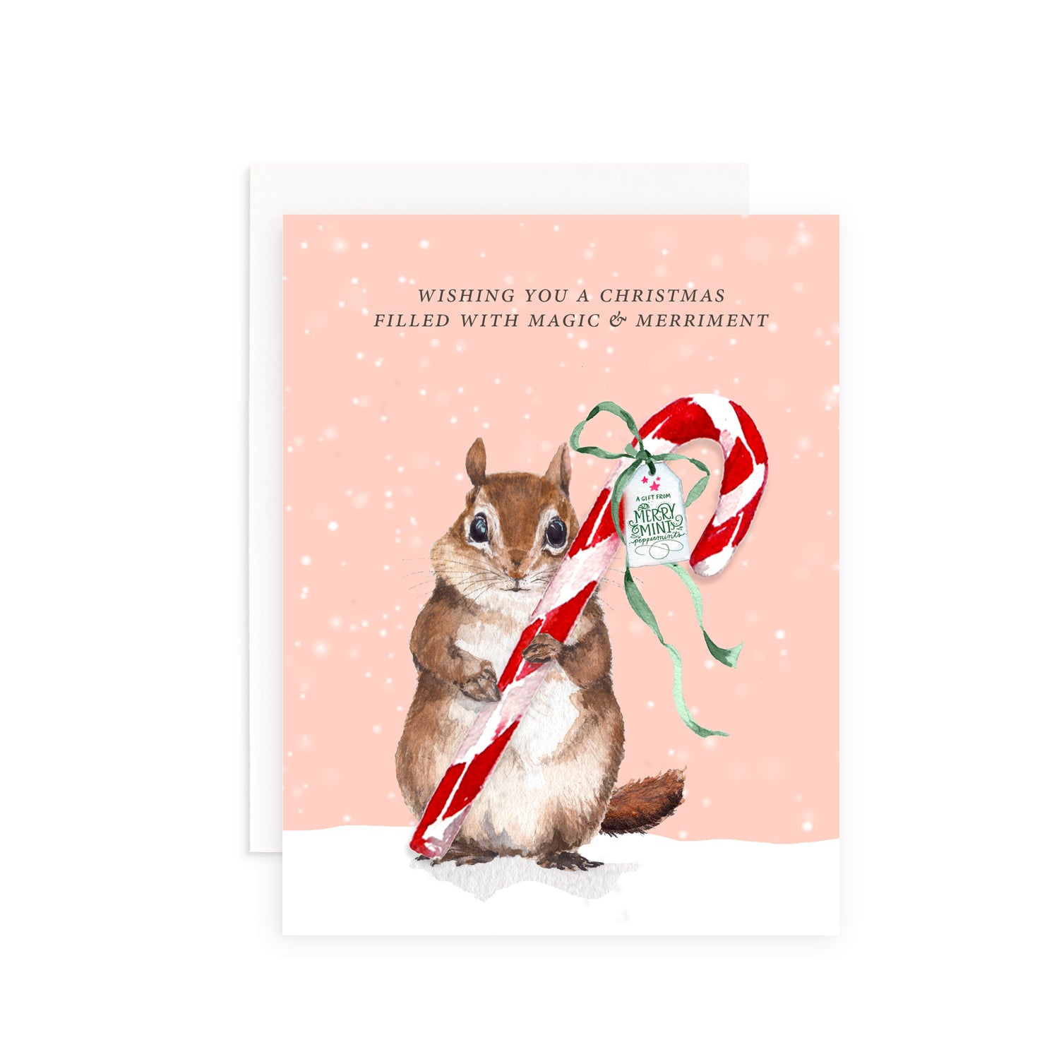 Magic and "Merry Mint" Greeting Card