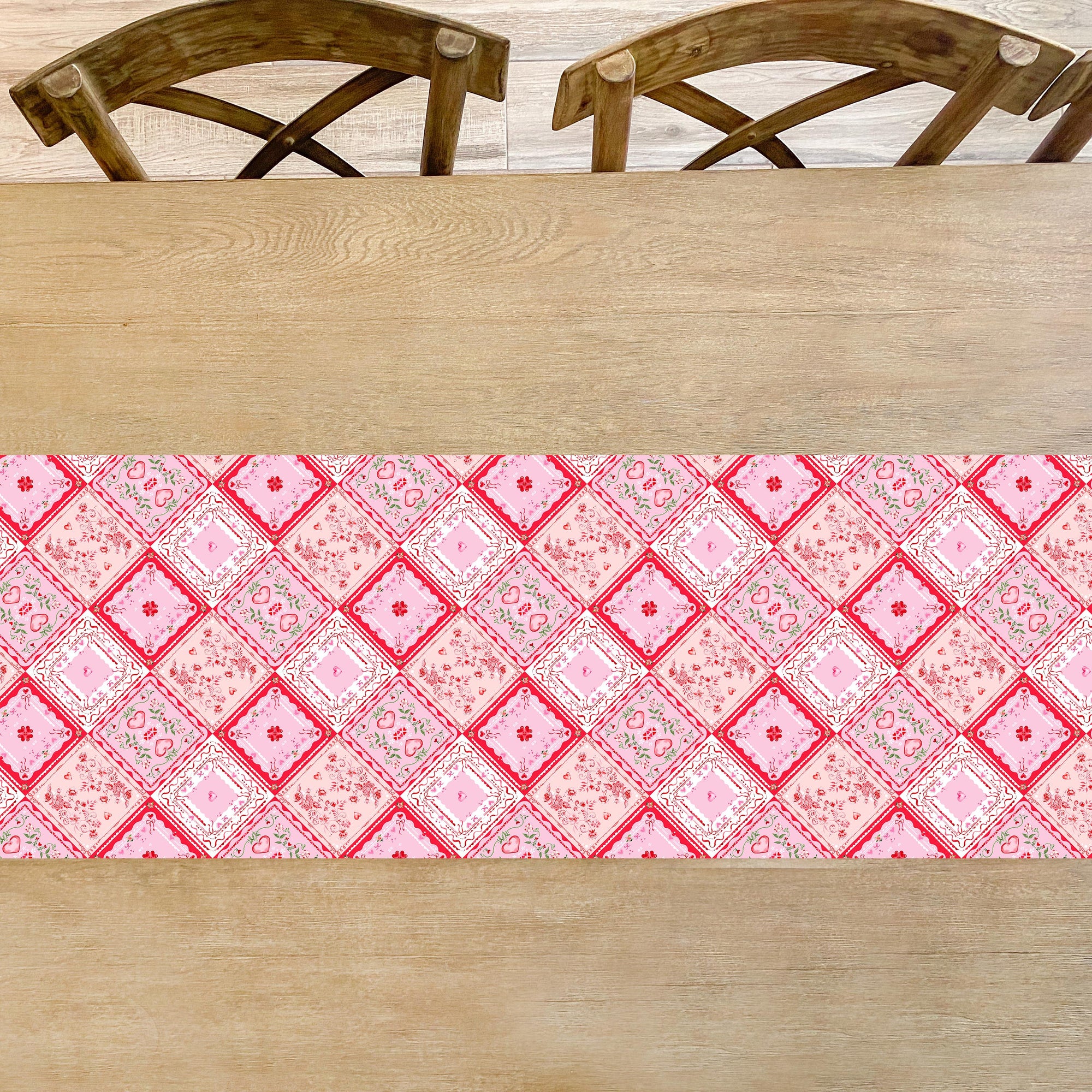 PRE-ORDER Cupid's Quilt Patchwork Table Runner