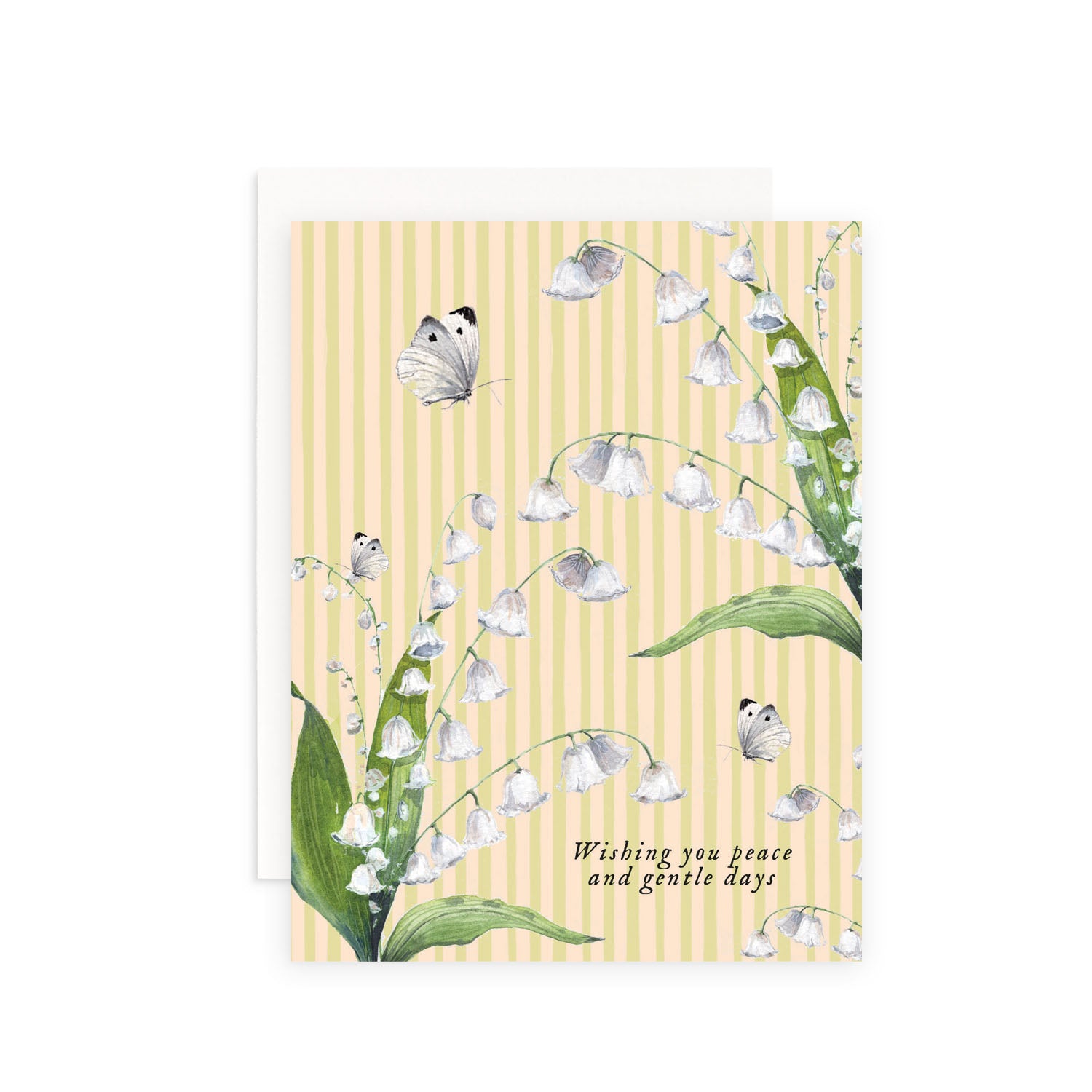 Wishing You Peace and Gentle Days Greeting Card