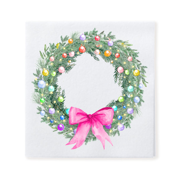 Rainbow Wreath Cocktail Napkins Cami