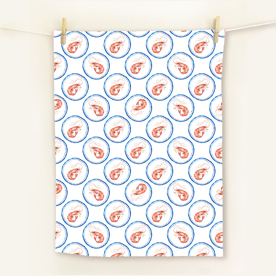 Shrimp Cocktail Tea Towel