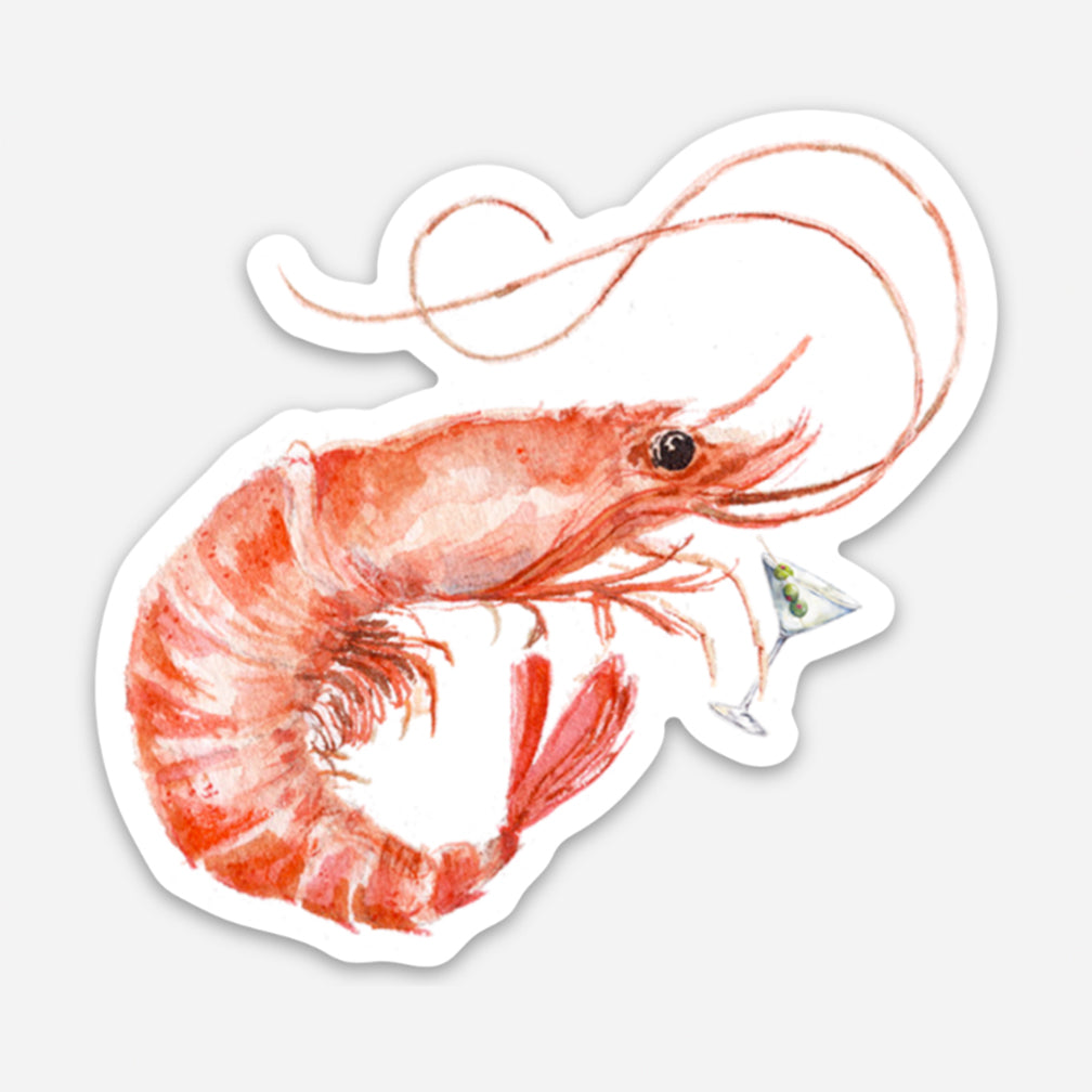 Shrimp Cocktail Sticker