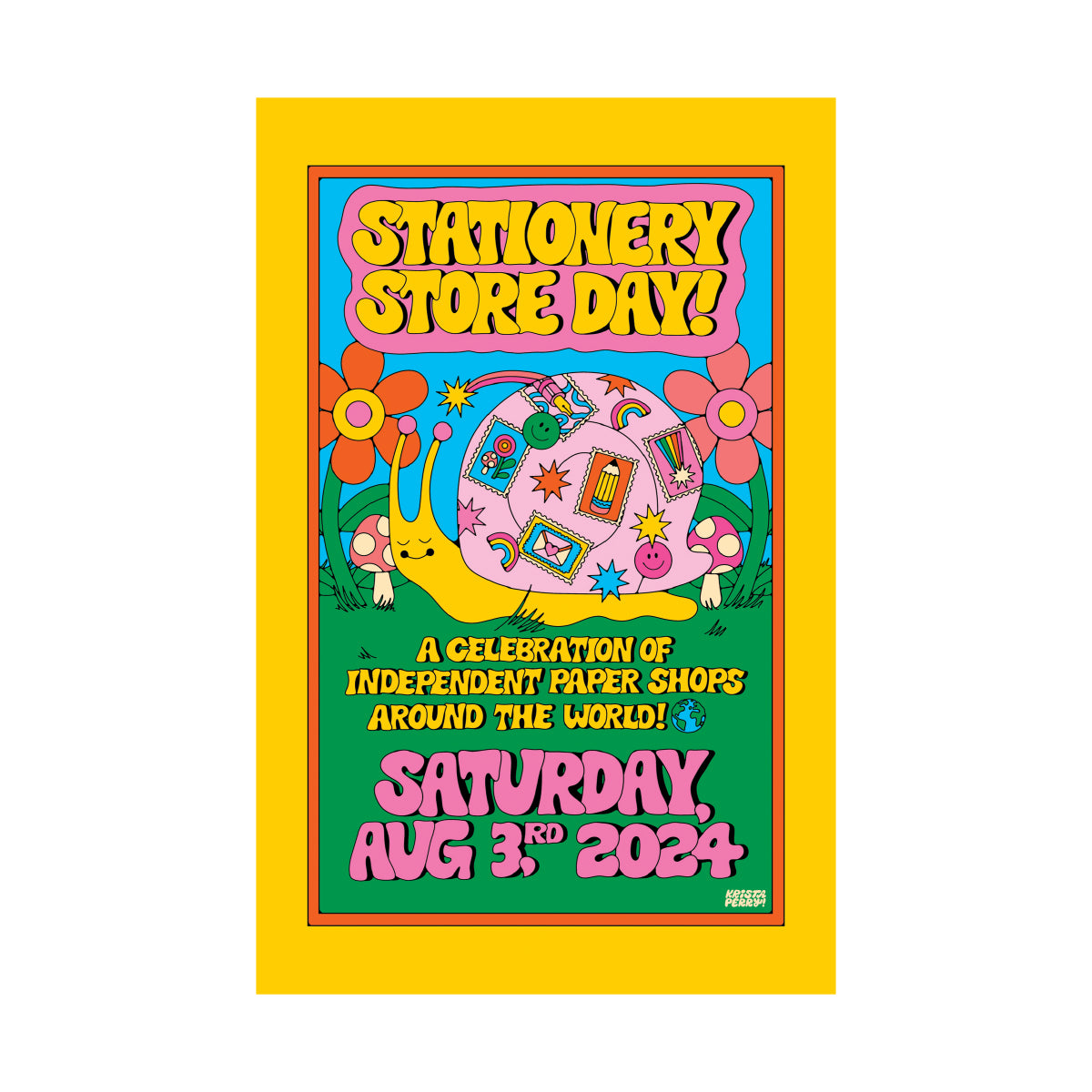 Stationery Store Day 2024 Postcard