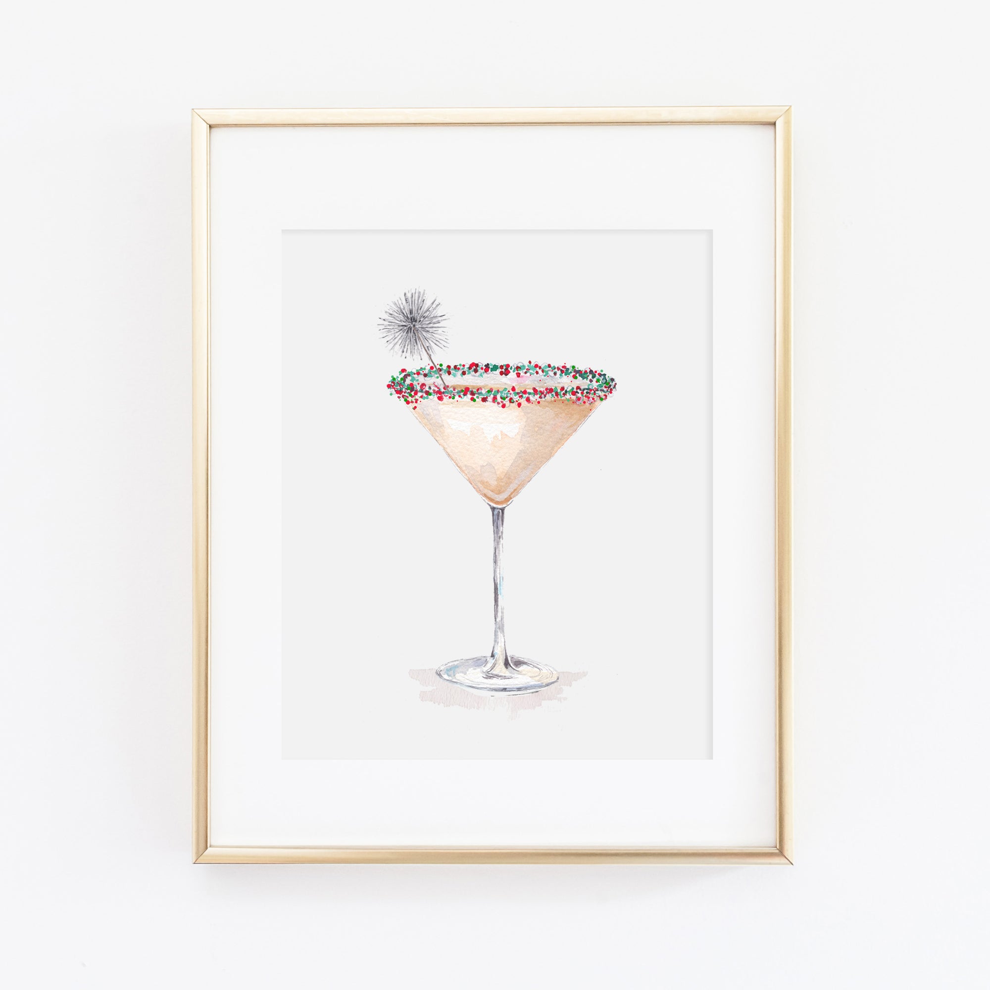 Sugar Cookie Martini Cocktail Art Print