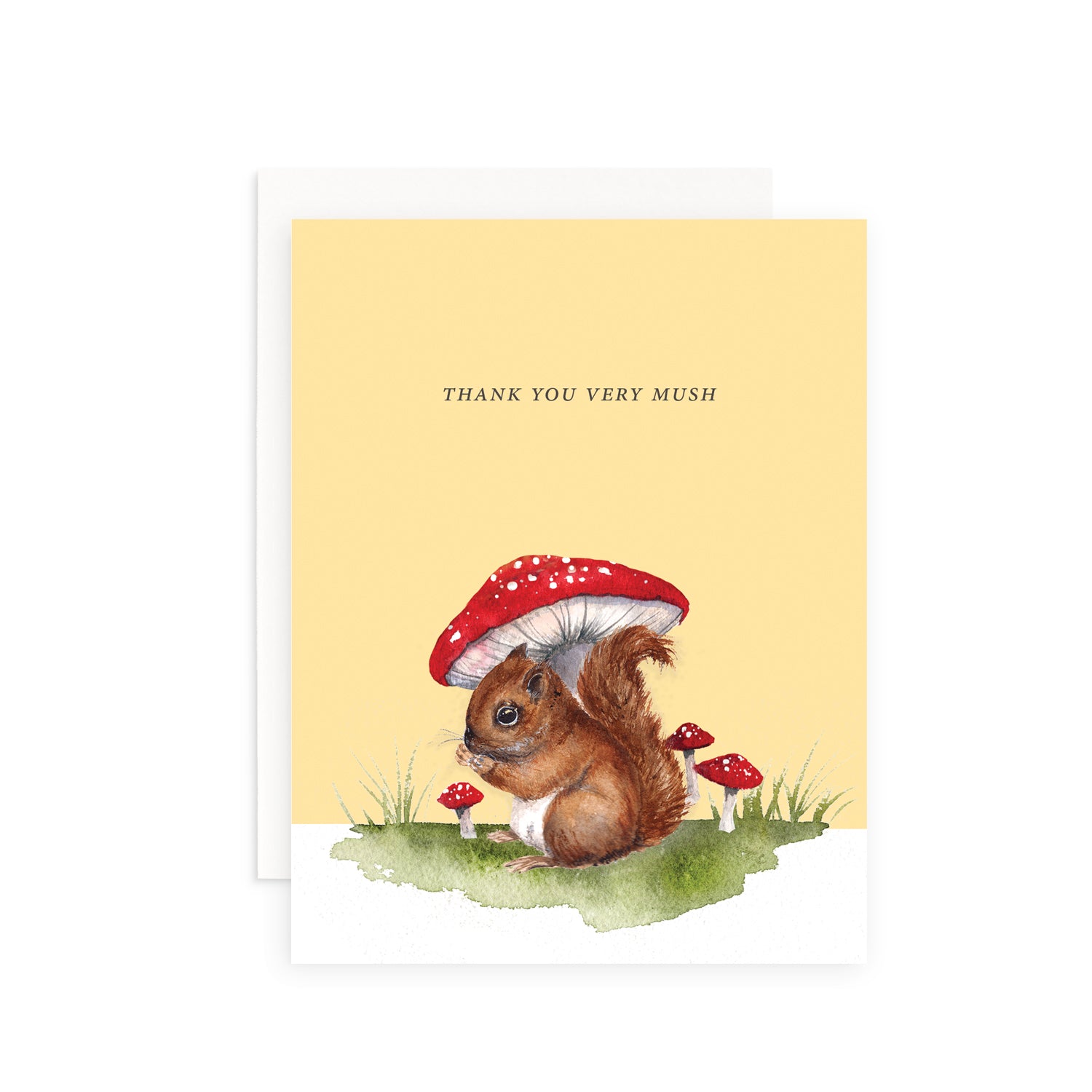 Thank You Very Mush Greeting Card