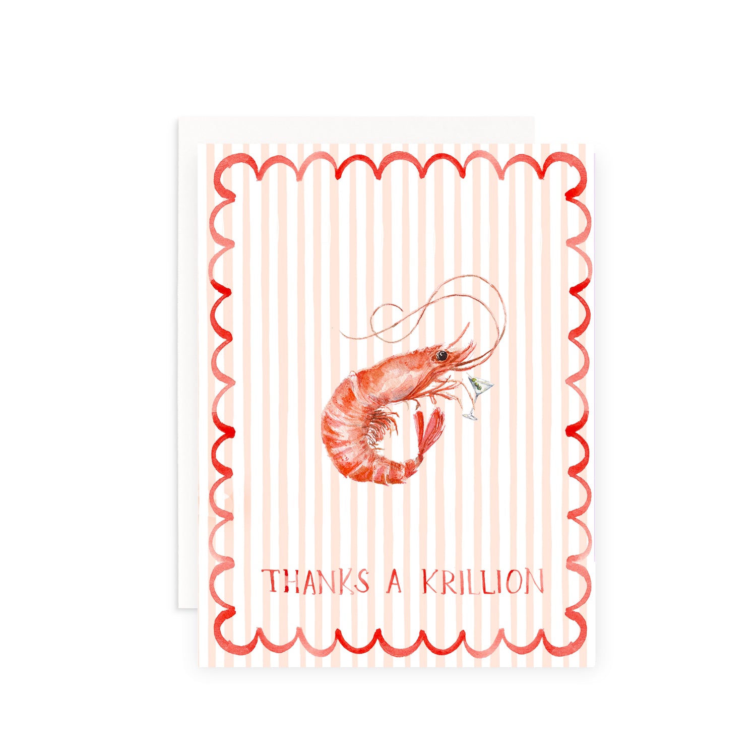 Thanks a Krillion Greeting Card