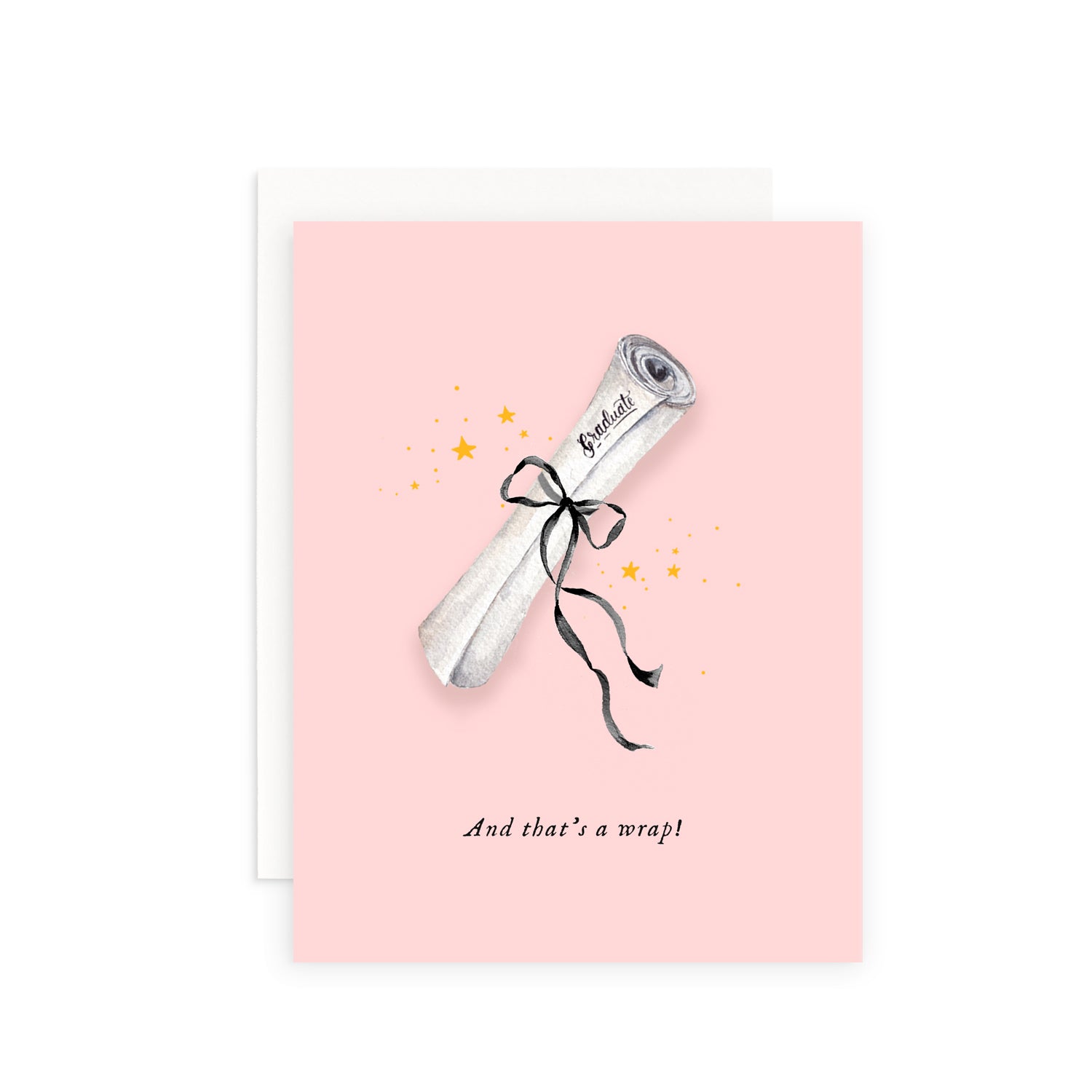 And That's a Wrap Greeting Card